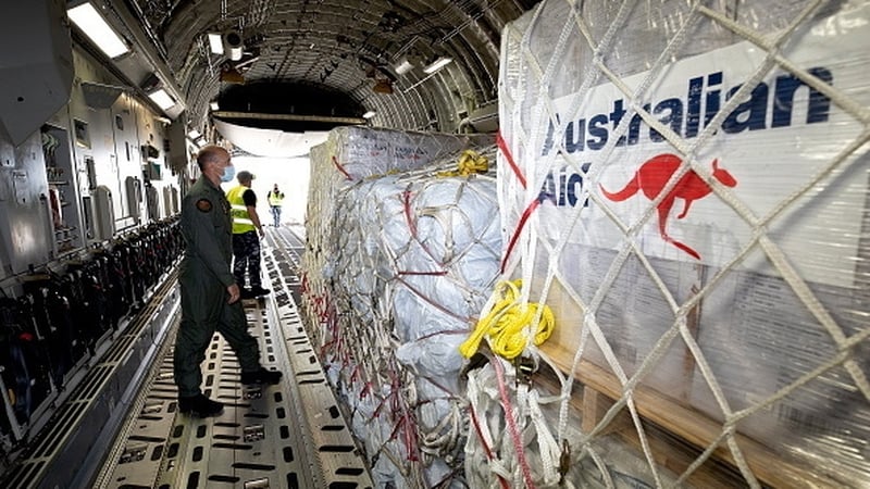 The Tongan government has advised citizens to drink bottled water and wear masks outside because of the ash
