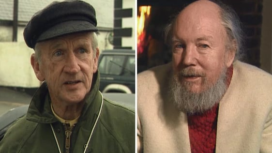 Éamon de Buitléar and Garech Browne in 1997
