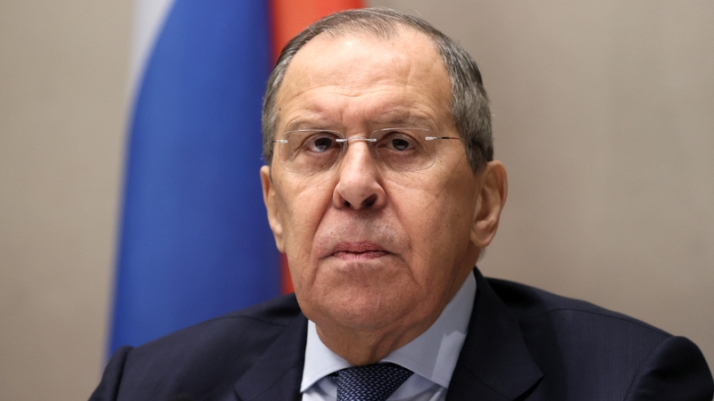 Sergei Lavrov made his comments during an interview with a TV channel in Italy