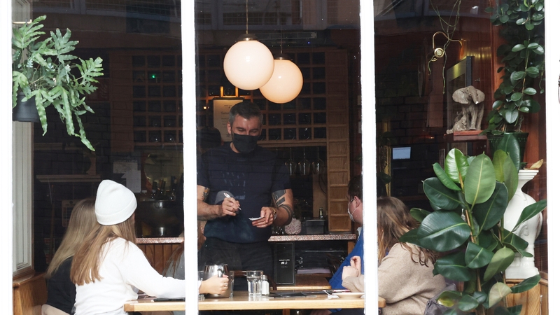 66.5% of jobs in the accommodation and food services sector were supported by the EWSS in the last three months of 2021