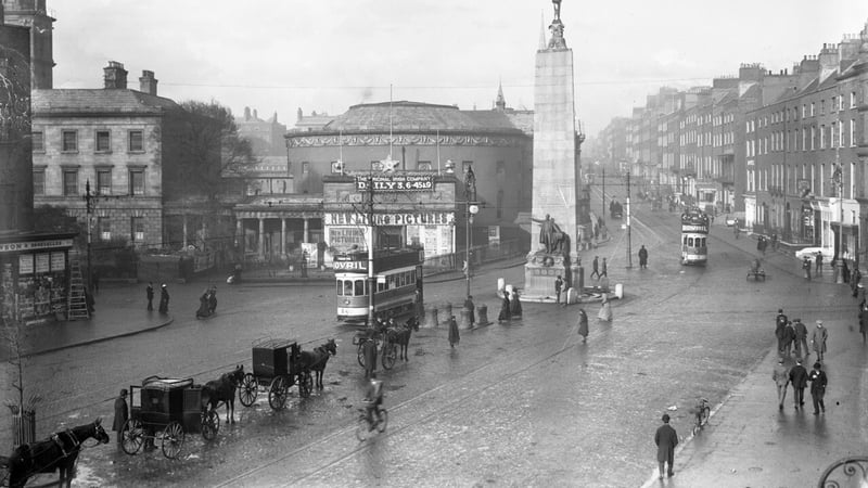 In 1922, 120 left-wing activists took over the Rotunda Concert Hall in Dublin 
(Photo: National Library EAS_1681/Flickr Commons)