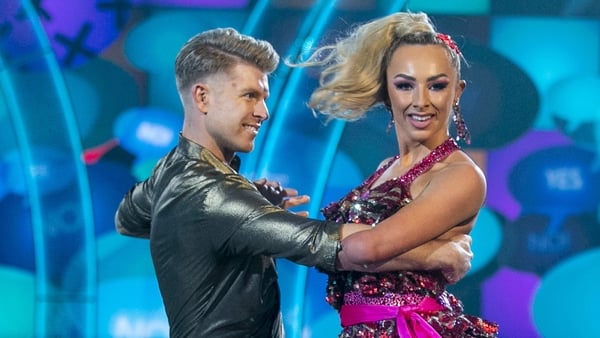 Dancing with the stars contestant Ellen Keane and her pro-partner Stephen Vincent