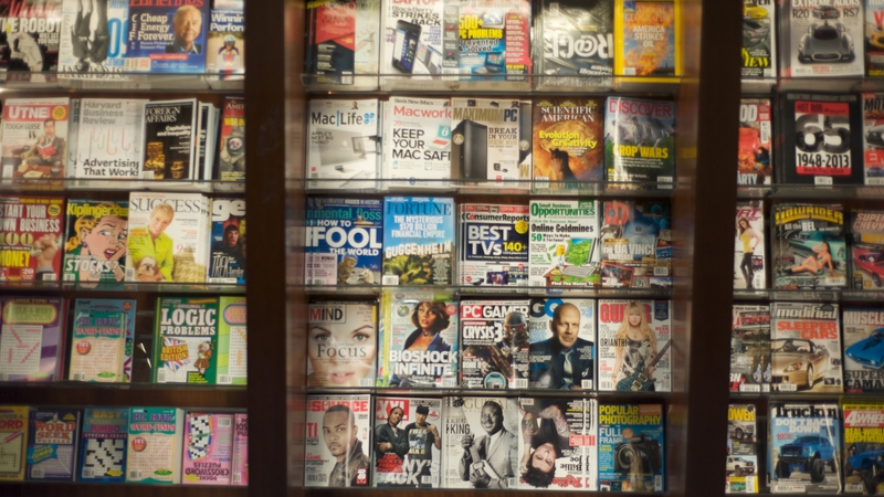 Magazines used to transported us to another world