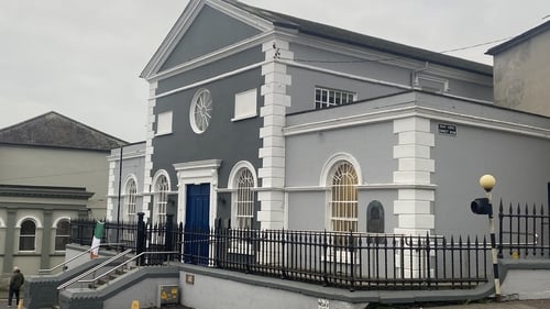 The five were brought before the district court in Bandon today