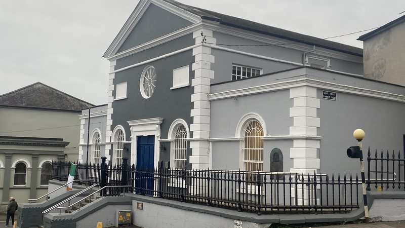 The five were brought before the district court in Bandon today