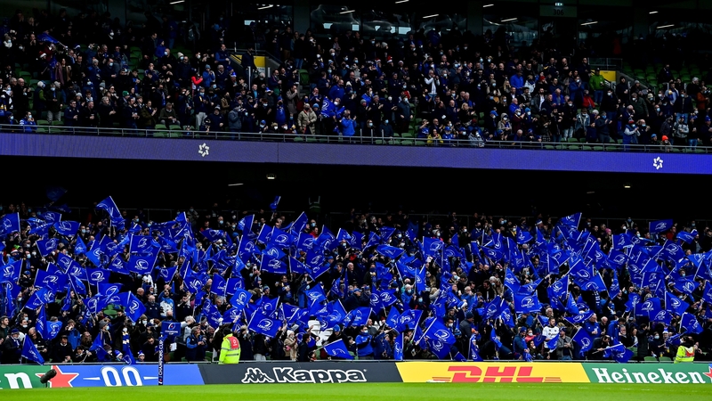 Leinster played Bath in the Aviva earlier this season
