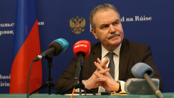Ambassador Yury Filatov said the matter was 'a non-story' and 'hugely overblown'