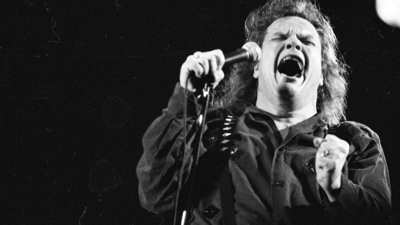 Meat Loaf onstage at Feile 1990 (Pic: Getty)