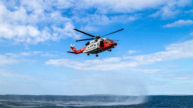 The Irish Coastguard was tasked to the scene (File image)