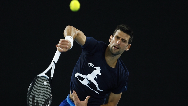 Novak Djokovic will return to competitive action in February.