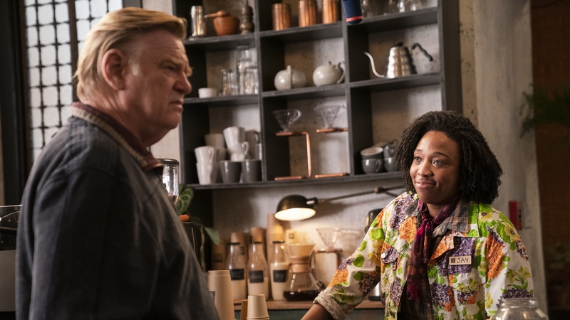 Brendan Gleeson and Esco Jouley in State of The Union