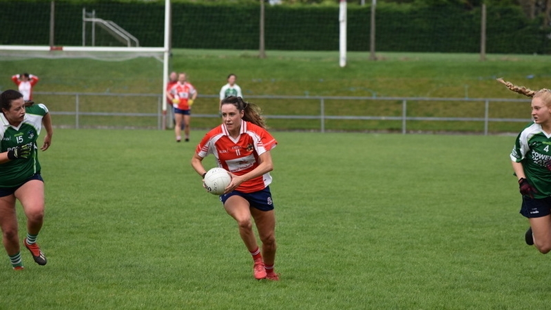 Sarah Ward in action for Kilkerrin-Clonberne