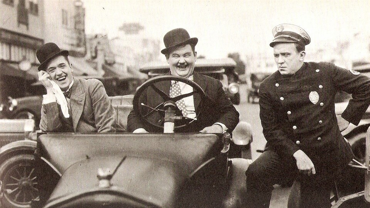 Neil Brand and the music of Laurel and Hardy