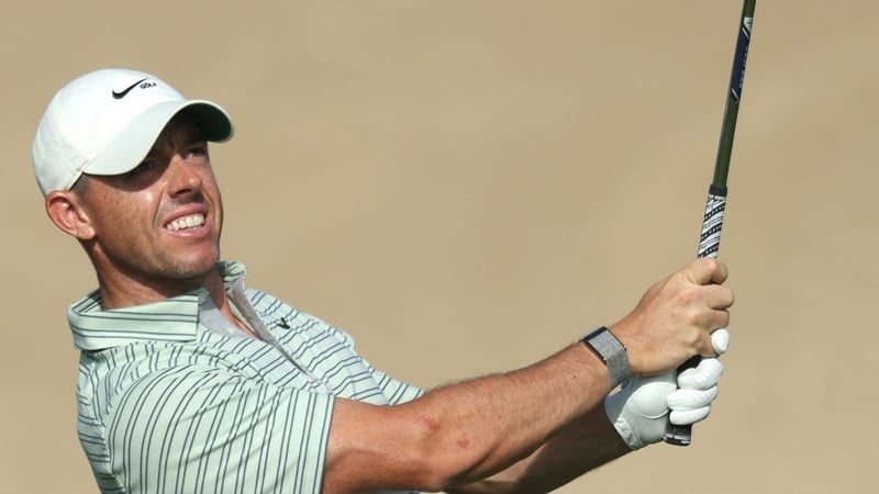 Rory McIlroy built on Friday's 66 with a round of 69