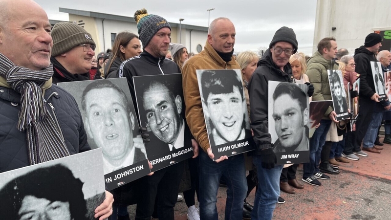 Teaghlaigh cuid de na daoine a maraíodh Domhnach na Fola, 1972