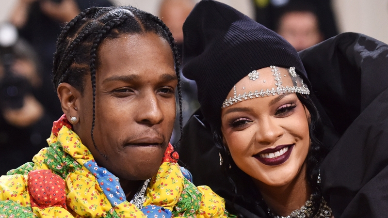 A$AP Rocky and Rihanna