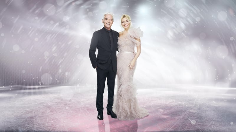 Phillip Schofield co-hosts Dancing on Ice with Holly Willoughby Photo: ITV