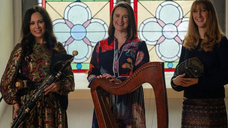Louise Mulcahy, Síle Denvir and Caitlín Nic Gabhann (Pic: Dónal Glackin)