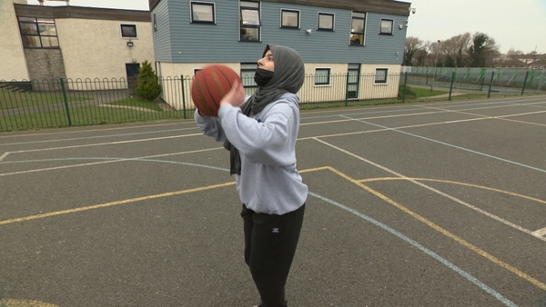 Fatimah Jafar, a second-year student at St Tiernan's Community School in Dublin, started to wear the hijab last year