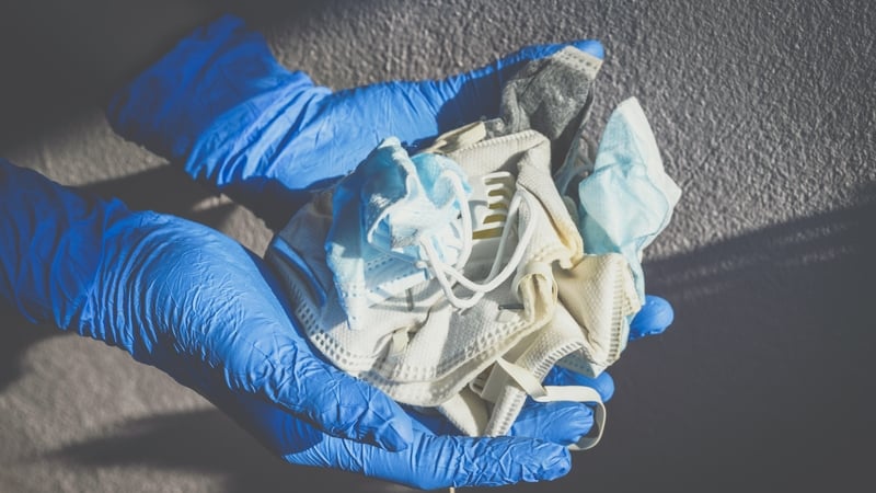 The WHO says around '87,000 thousand tonnes' of PPE was procured between March 2020 and November 2021