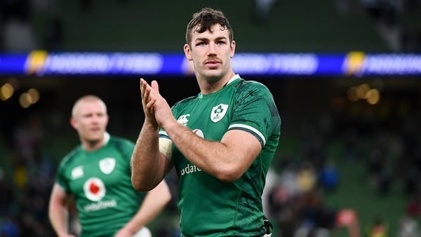 Caelan Doris was named Autumn Nations Player of the Series last November