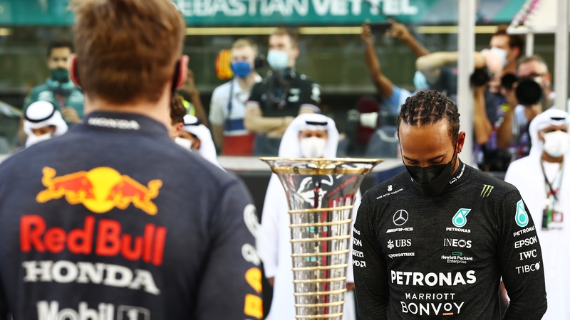 Hamilton lost out to Verstappen for last year's drivers title