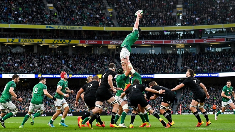 Ireland's expected forwards pack has an average age of 26