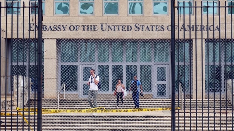 Symptoms were first reported among US diplomatic staff in Cuba in 2016