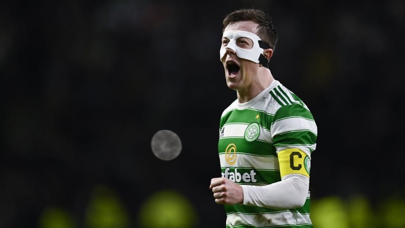 Celtic's Callum McGregor at full time