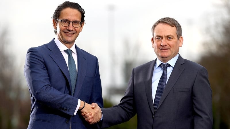 Jose Luis Manzanares Abásolo, CEO of Ayesa (left) and John Byrne, Managing Director of ByrneLooby