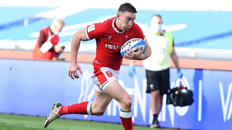 Josh Adams is one of six British and Irish Lions selected by Wayne Pivac
