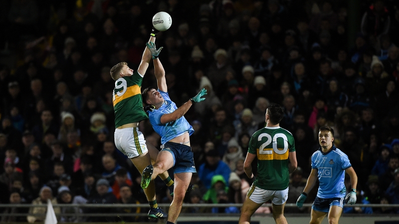 It's a first league meeting between Kerry and Dublin in Tralee since 2019