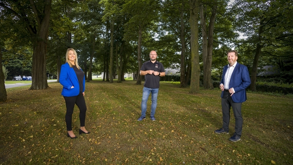 Christine Fortune, Sales Manager ICT Services and Solutions, Datapac; Tom Malkiewicz, IT Manager, Special Olympics Ireland and Matt English, CEO, Special Olympics Ireland