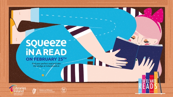 Ireland Reads: Squeeze in a read today!