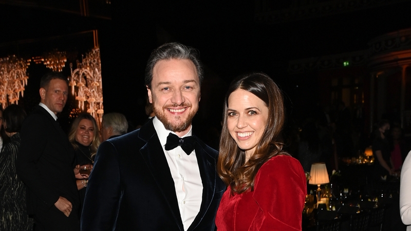 James McAvoy and Lisa Liberati