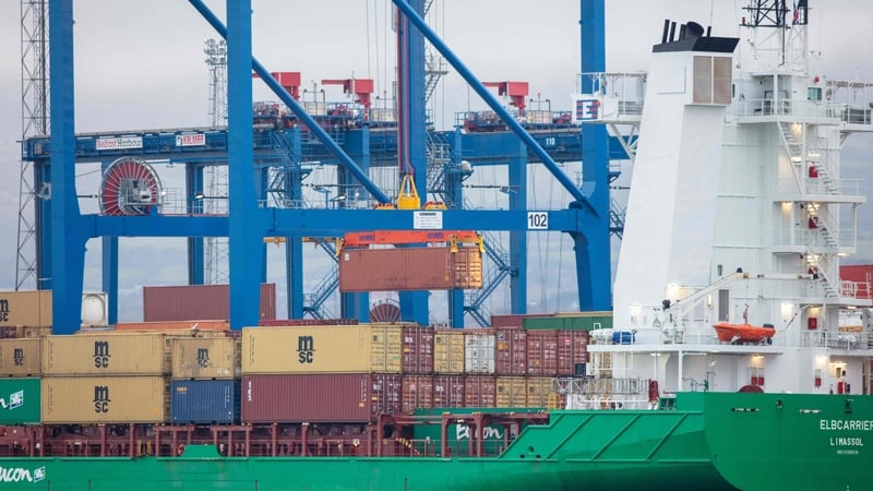 Exports from Northern Ireland will face a 10% tariff, the same as goods from the rest of the UK