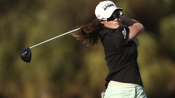 Leona Maguire is leading ahead of Saturday's final round