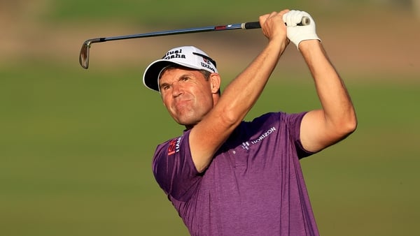 Padraig Harrington is 15 shots off the lead