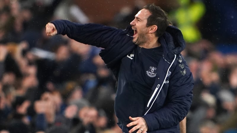 Frank Lampard got off to a winning start as Eveton manager