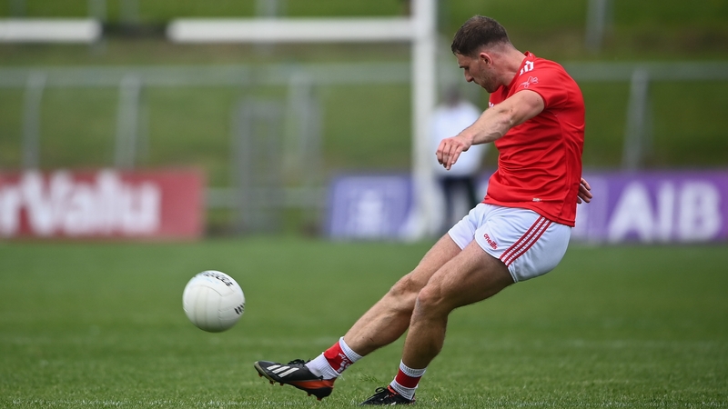 Sam Mulroy of Louth kicked the last minute free to level the game