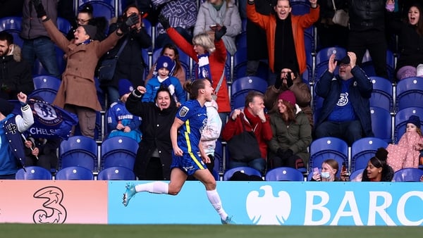 Guro Reiten scored the all-important Chelsea winner