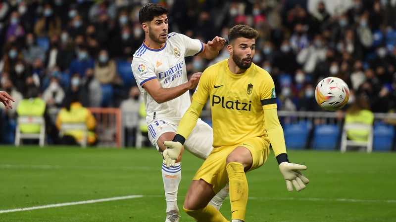 Marco Asensio scored Real Madrid's only goal