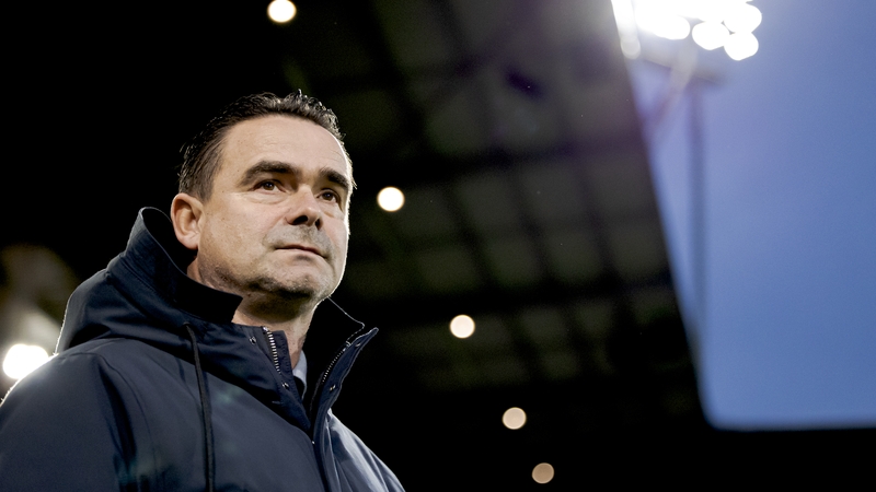 Marc Overmars issued an apology and described his behaviour as "unacceptable".