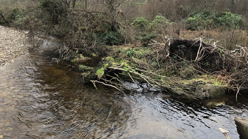 Flooding has left the road under water and impassible on a number of occasions