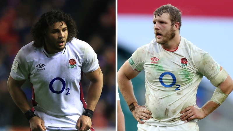 Ludlam (left) has been ruled out, with Launchbury (right) called up by Jones