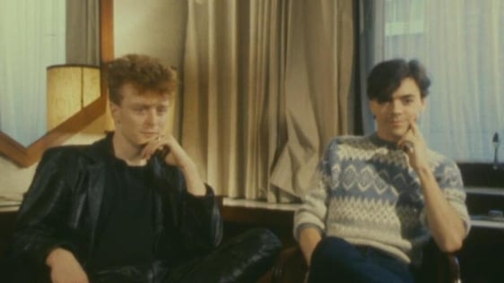 Brian Travers and Jimmy Lynn of UB40 (1982)