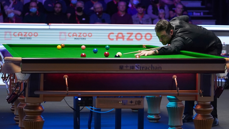Ronnie O'Sullivan racked up six breaks over 50 in a dominant win