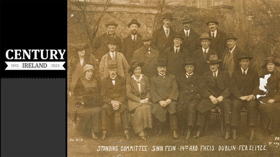 Sinn Féin standing committee at the ard fheis in February 1922
Photo: National Library of Ireland