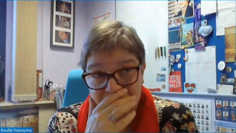 Apologising to MLAs for crying, Ms Yiasouma said it was "very worrying" that increased funding to improve mental health services was at risk
