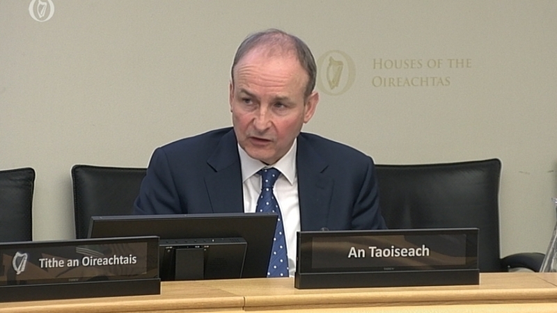 The Taoiseach appeared before the Oireachtas Committee on Finance, Public Expenditure and Reform